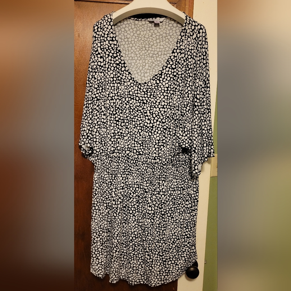 Black and White Serra mini dress xl #13